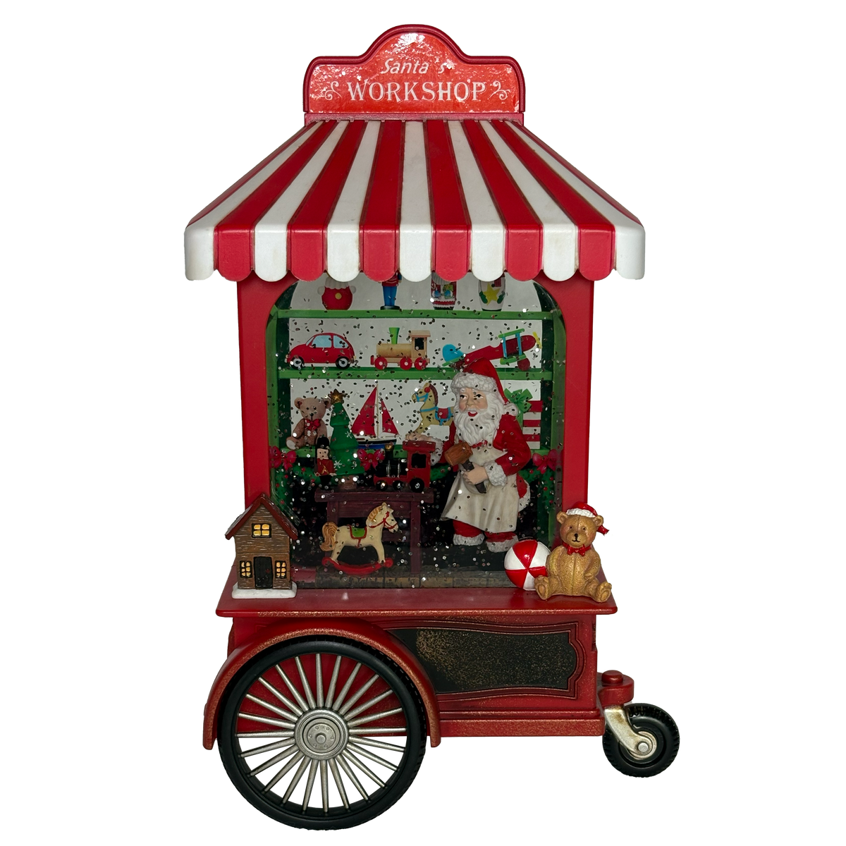 10.75" LED Swirl Toyshop Cart