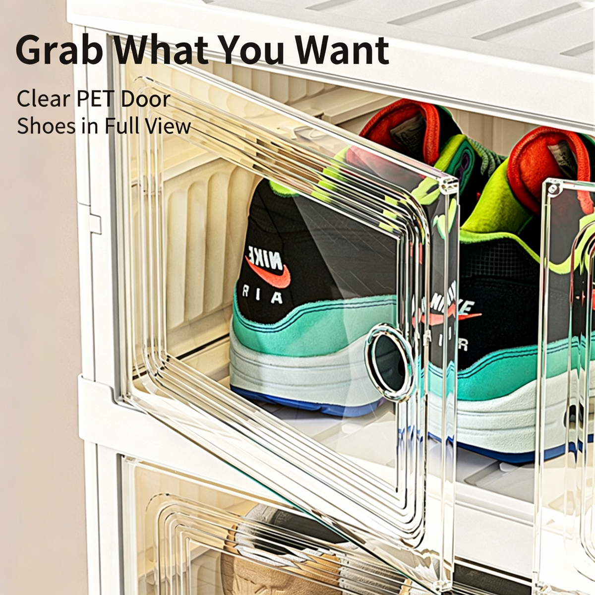 🔥Foldable shoe organizer rack – the ultimate shoe storage solution