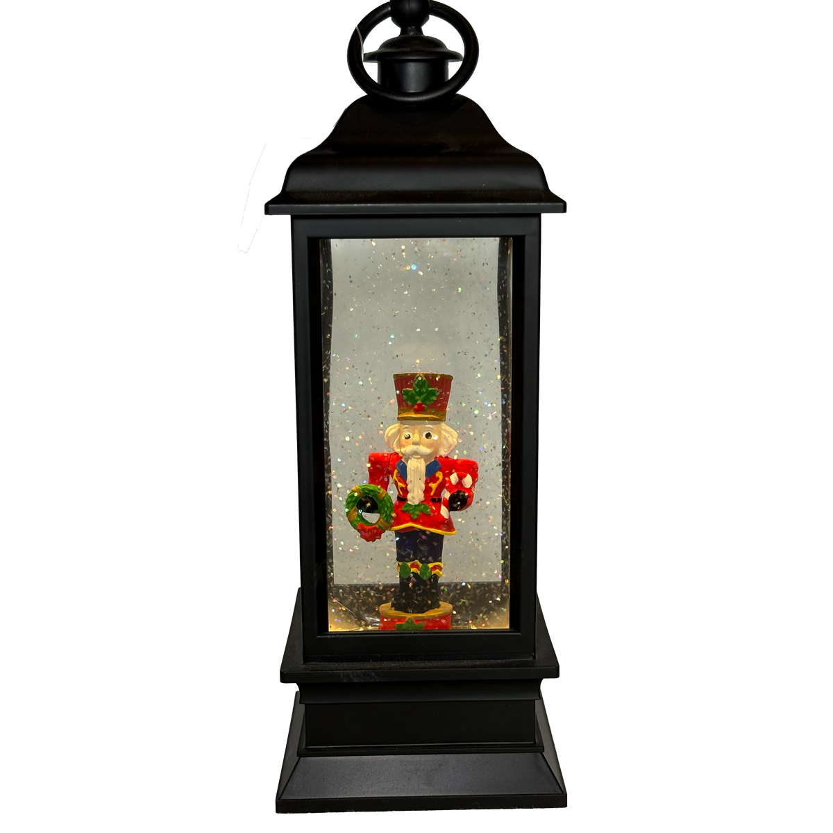 11" Nutcracker Lighted Water Lantern