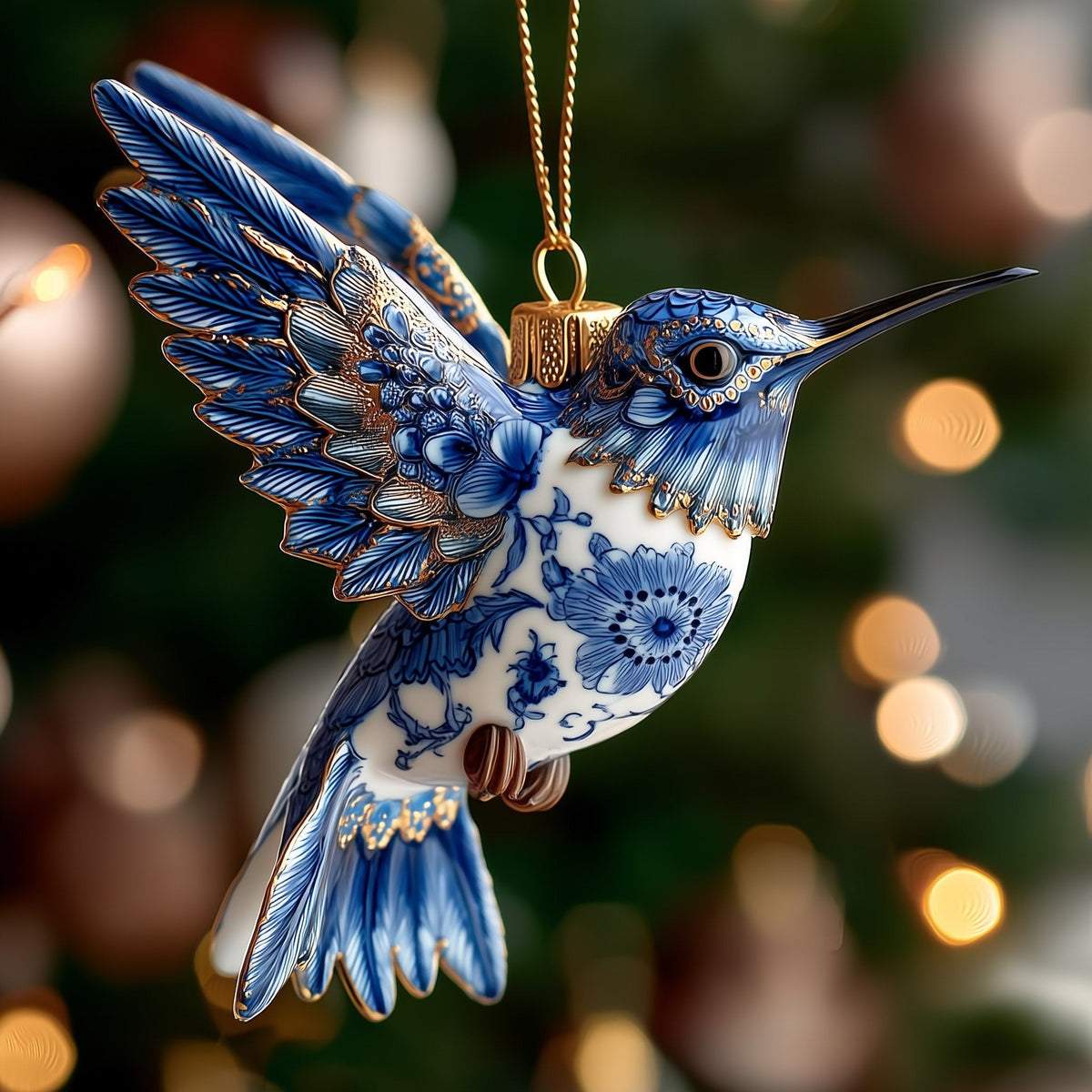 Blue Whisper Mica Ornament NCU0DH329
