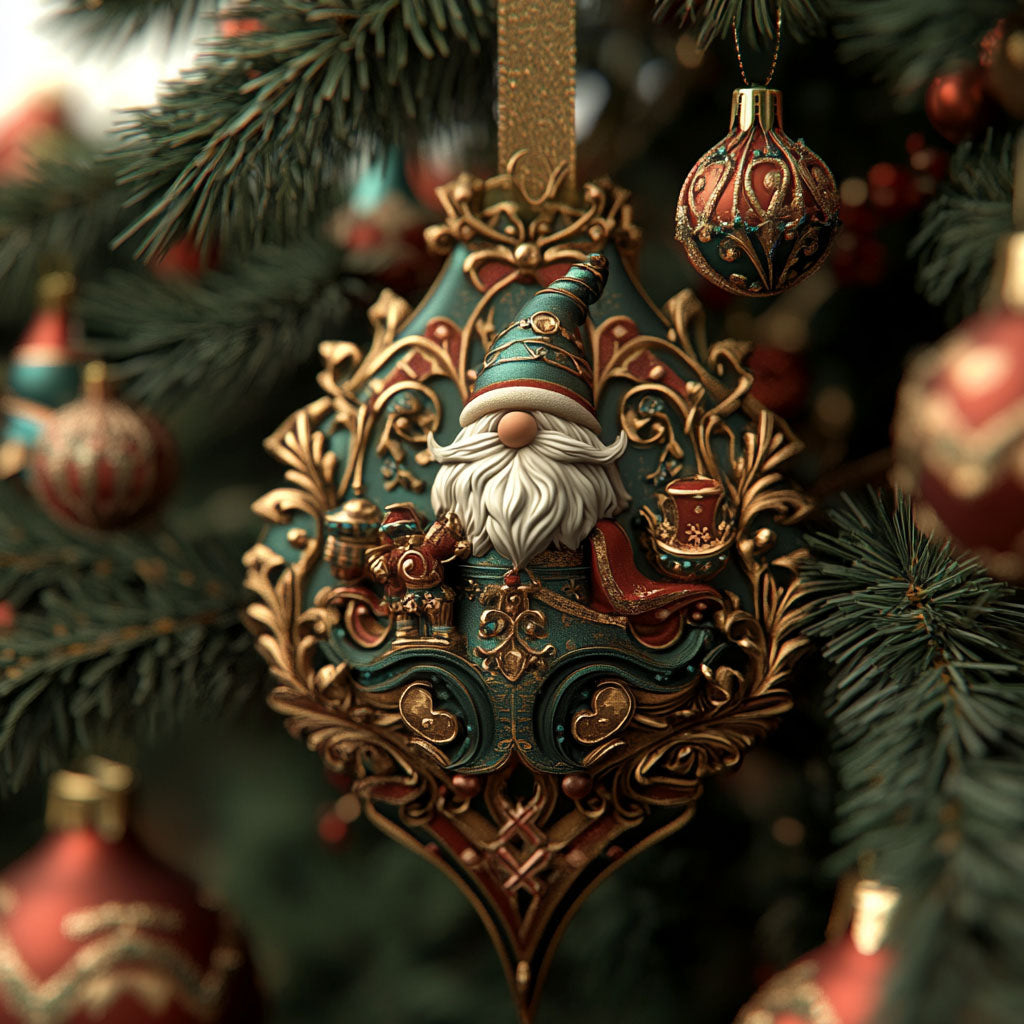 Christmas Charm Mica Ornament NCU0PT090