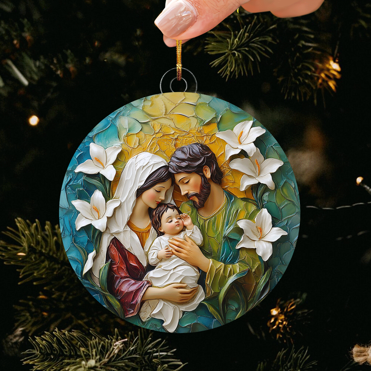 Divine Love Mica Ornament NCU0TL047