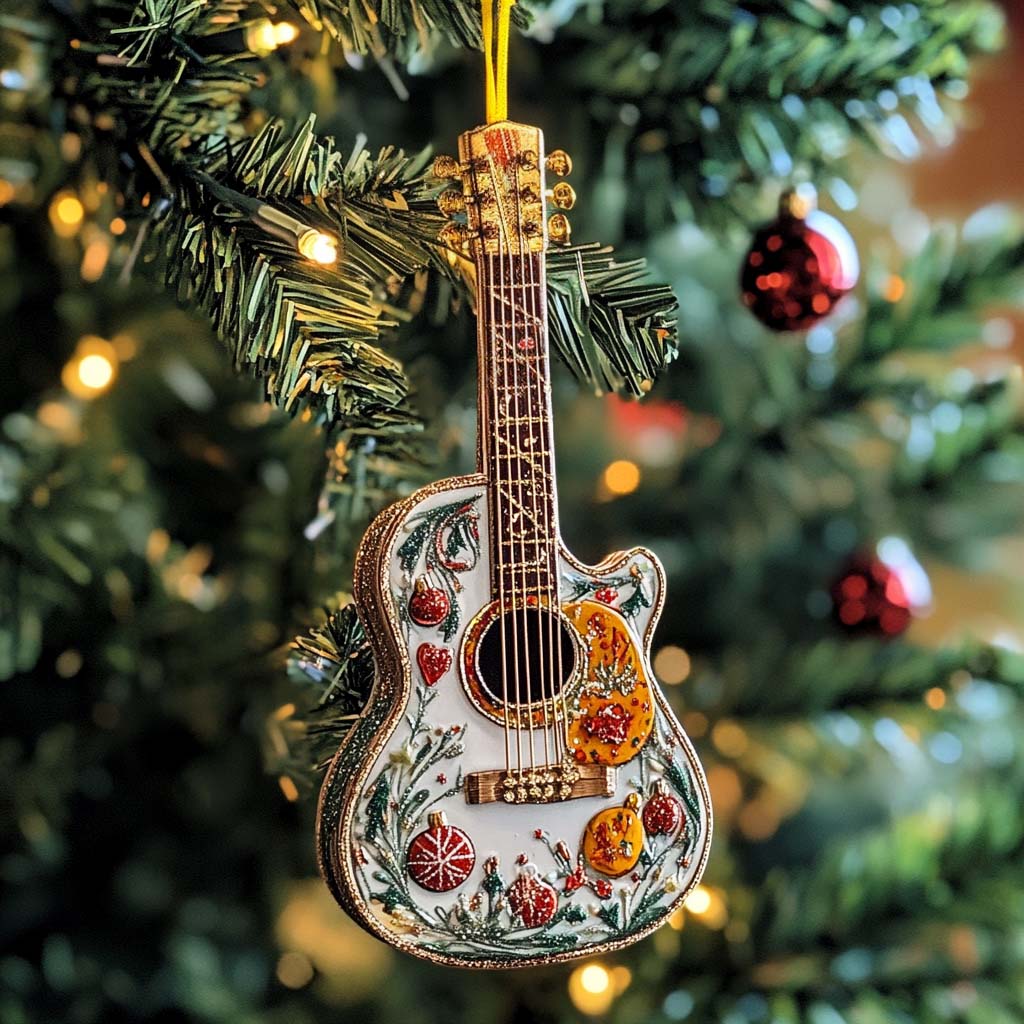 Festive Chord Mica Ornament NCU0NT023
