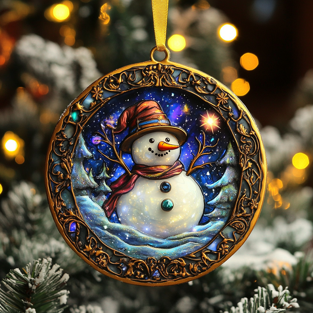 Frosty Glow Mica Ornament NCU0VH007