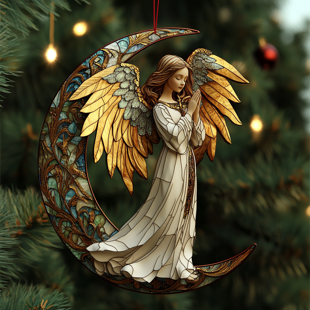 Heavenly Night Guardian Mica Ornament NCU0TL106