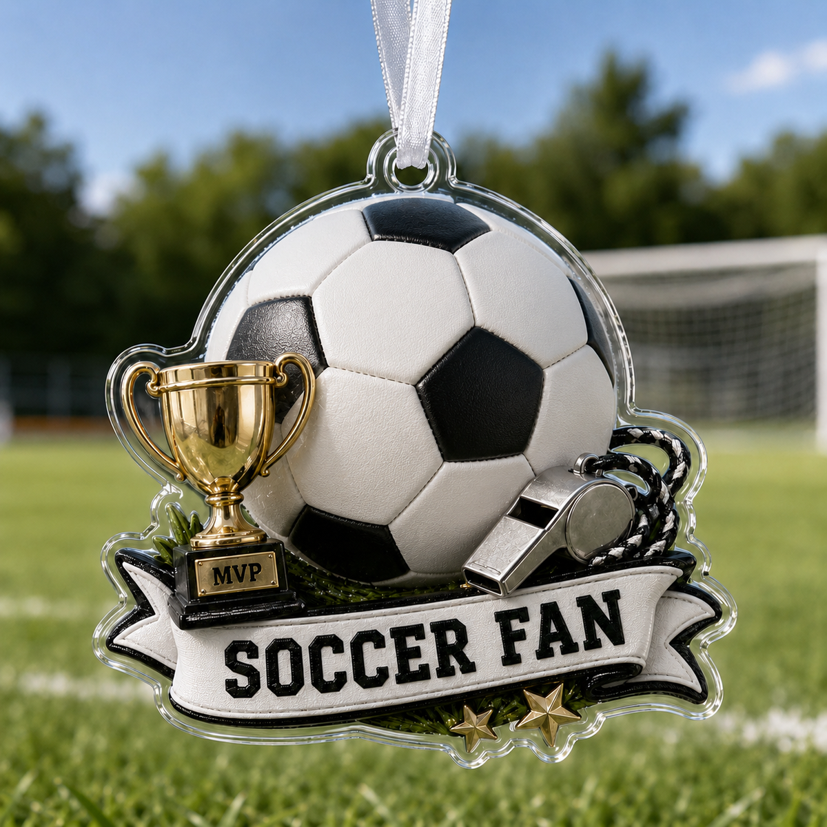 MVP Soccer Fan Mica Ornament NCU0HA055