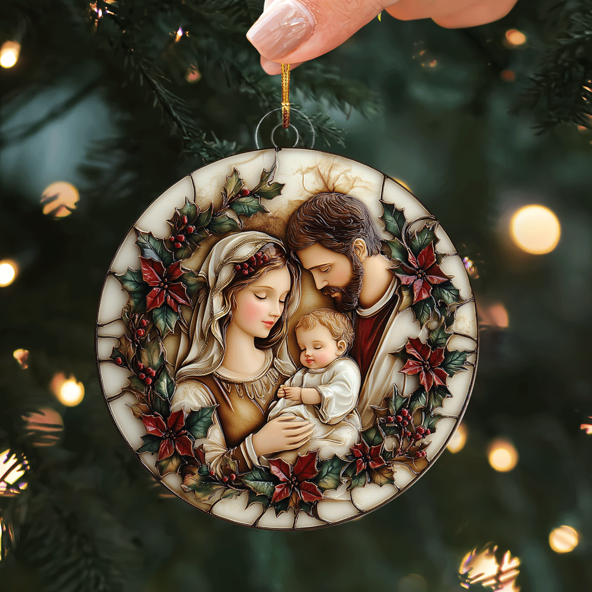 Sacred Night Ornament Mica Ornament NCU0TL091