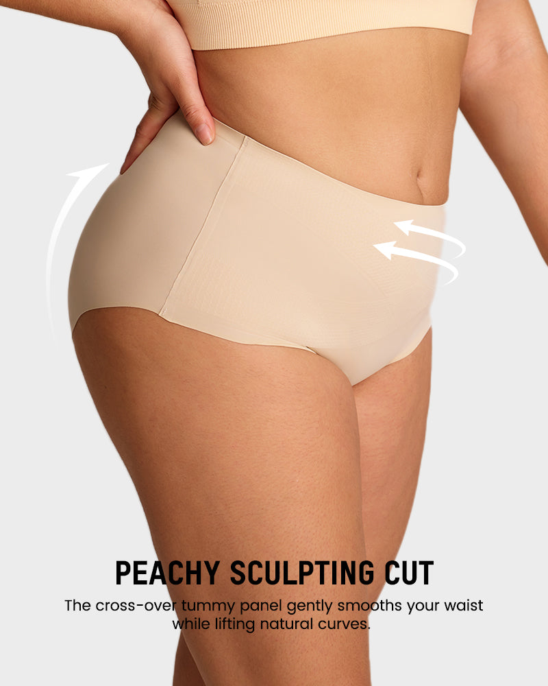 Seamless High-Waist Shaping Panty (20 Pack)
