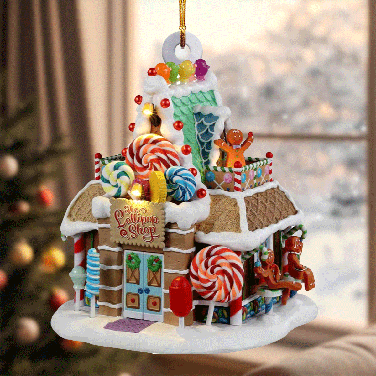 The Lollipop Shop Mica Ornament NCU0TL021