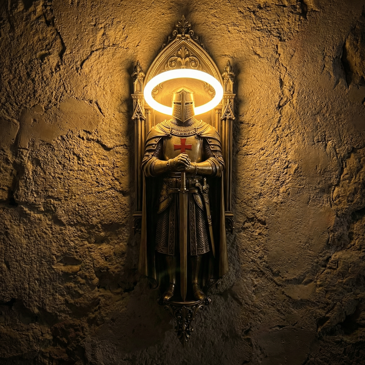 ⏰Hot Sale: Save 49%✝️Knight Wall Lamp⚔️