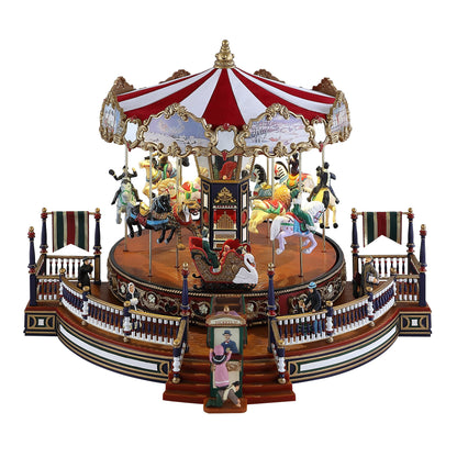 16 in. Holiday Around The Carousel