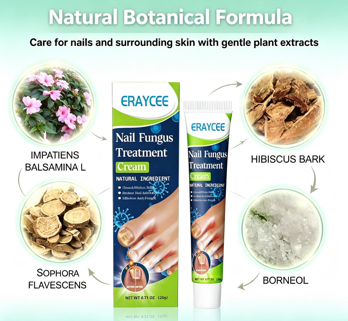 🔥ERAYCEE Herbal Anti-Fungal Nail Cream, Soft Nail Mask, Hand and Foot Repair Cream, Foot Care Antibacterial Cream
