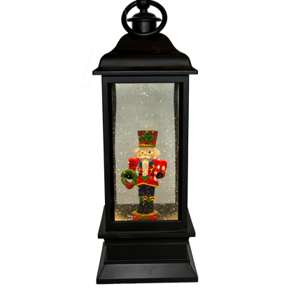 11" Nutcracker Lighted Water Lantern