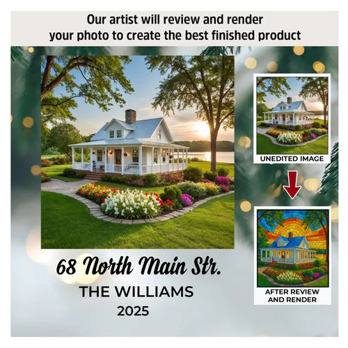 Mosaic Milestones - Ceramic Ornament - Christmas Gift For Family Members AGP0HT032