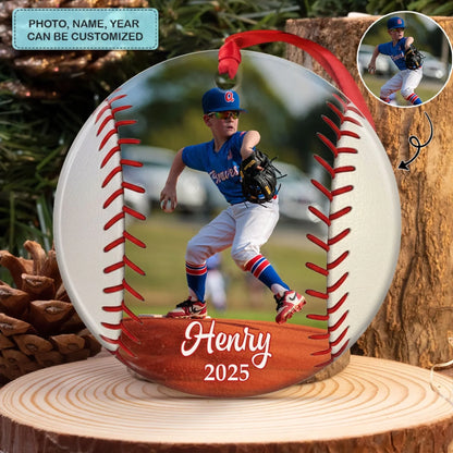 Little Stars Play - Ceramic Ornament - Christmas Gift For Children, Sport Young Players