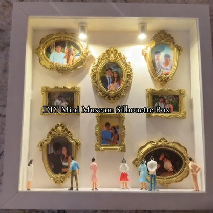 Last Day Promotion! 🔥✨DIY Mini Museum Silhouette Box – Celebrate Your Unique Memories in Style 💖