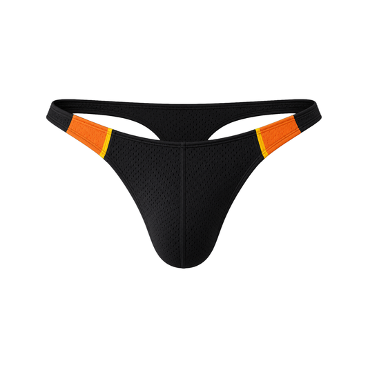 Barcode Berlin Thong RONAK Black-Orange-Yellow