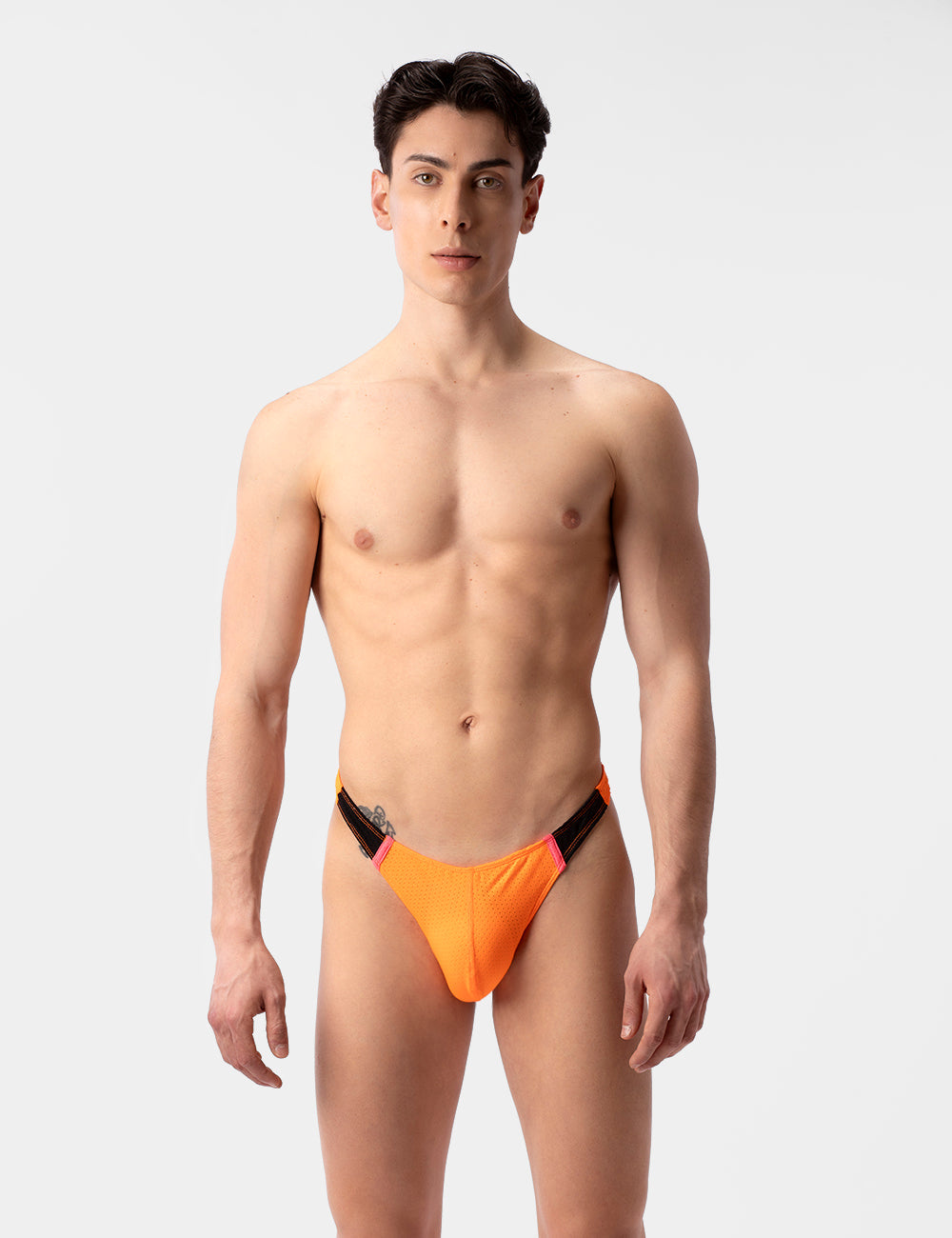 Barcode Berlin Thong RONAK Orange-Black-Pink
