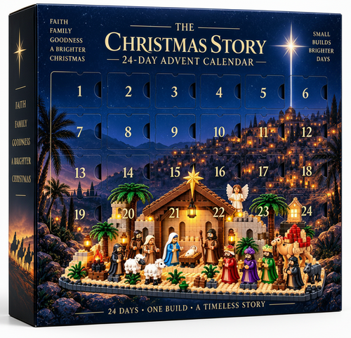 The Christmas Story 24-Day Nativity Advent Calendar