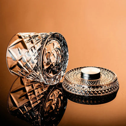 🔥2026 latest model premium illuminated rotating whisky glass🔥