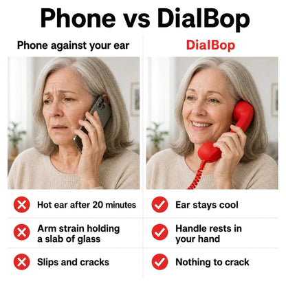 Frosted anti-radiation handset