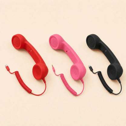 Frosted anti-radiation handset