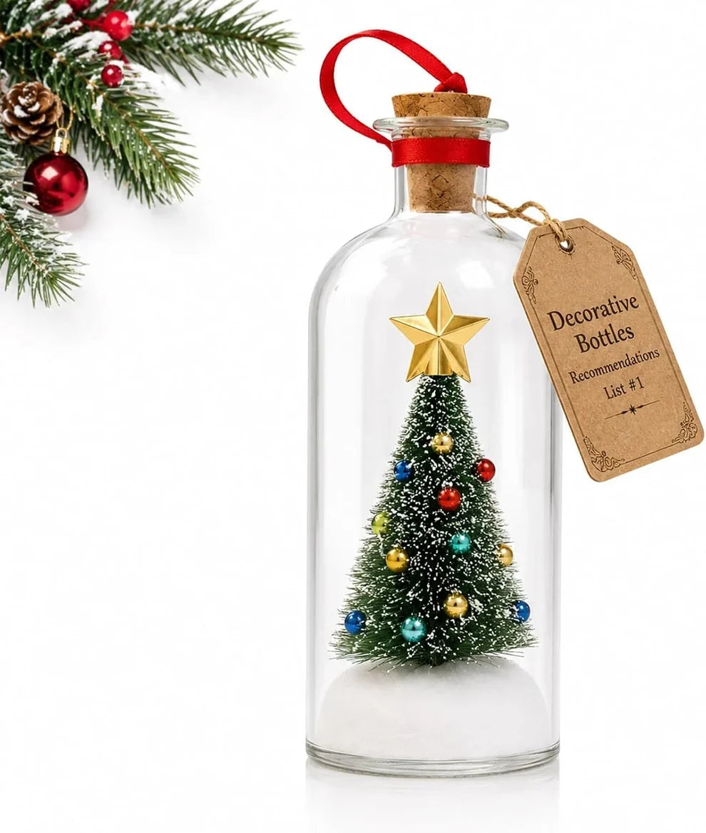 Christmas Tree Message In A Bottle Christmas Recording Gift