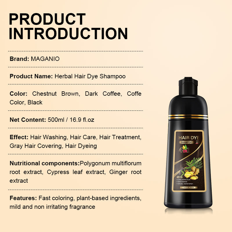 🔥Plant hair dye bubble hair dye is gentle and non-irritating.