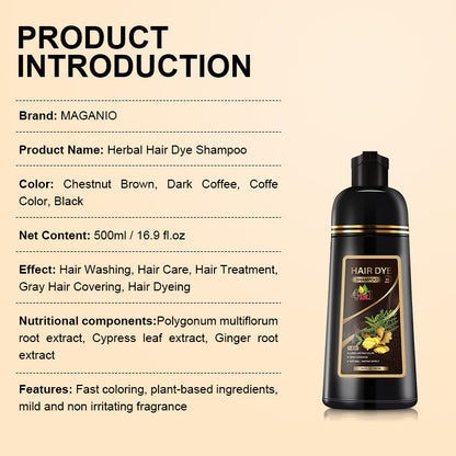 🔥Plant hair dye bubble hair dye is gentle and non-irritating.