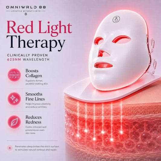 Buy 2 Get 1 FREE | 7 Colors LED Light Therapy Face Mask