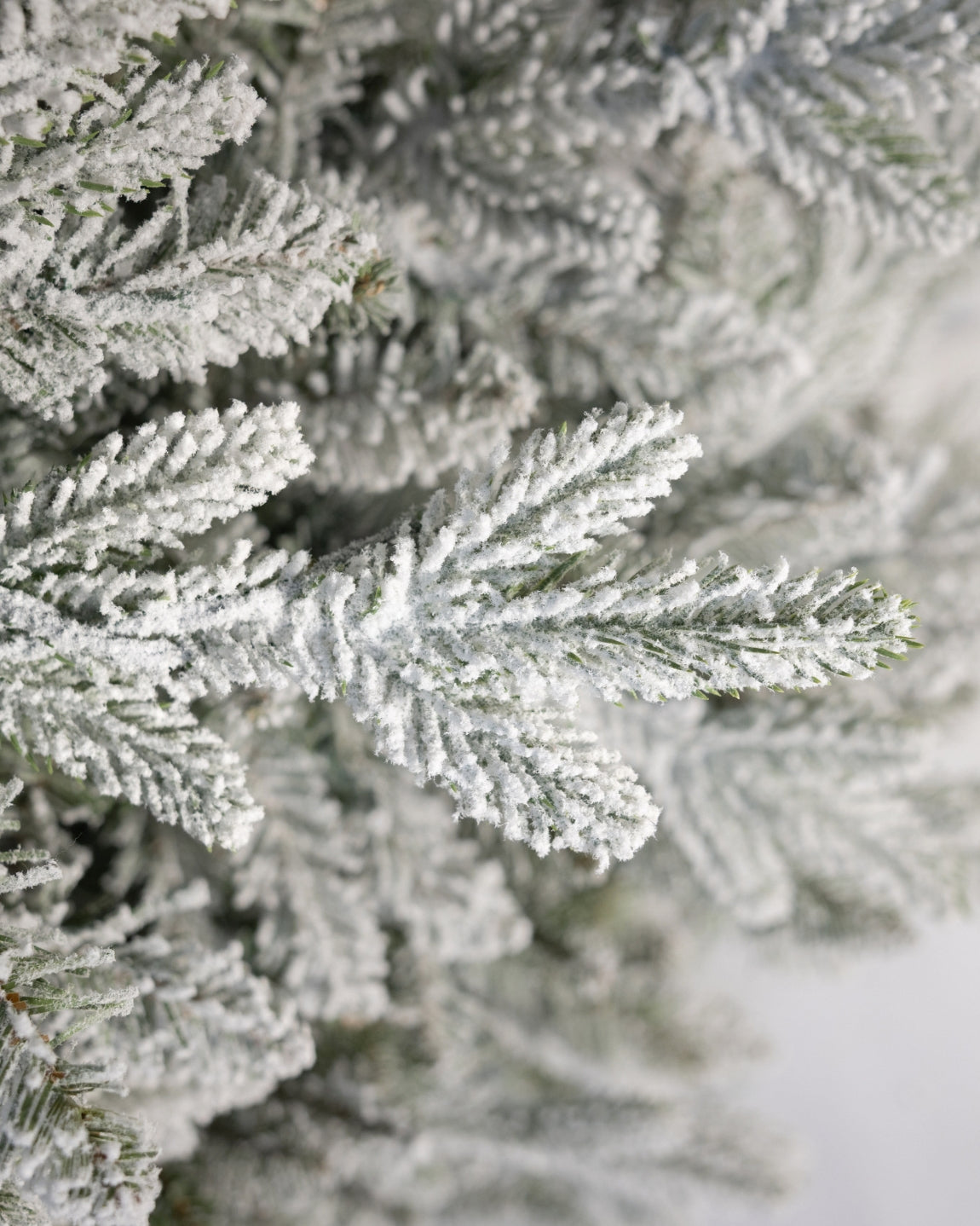12' Queen Flock® Artificial Christmas Tree with 1700 Warm White LED Lights