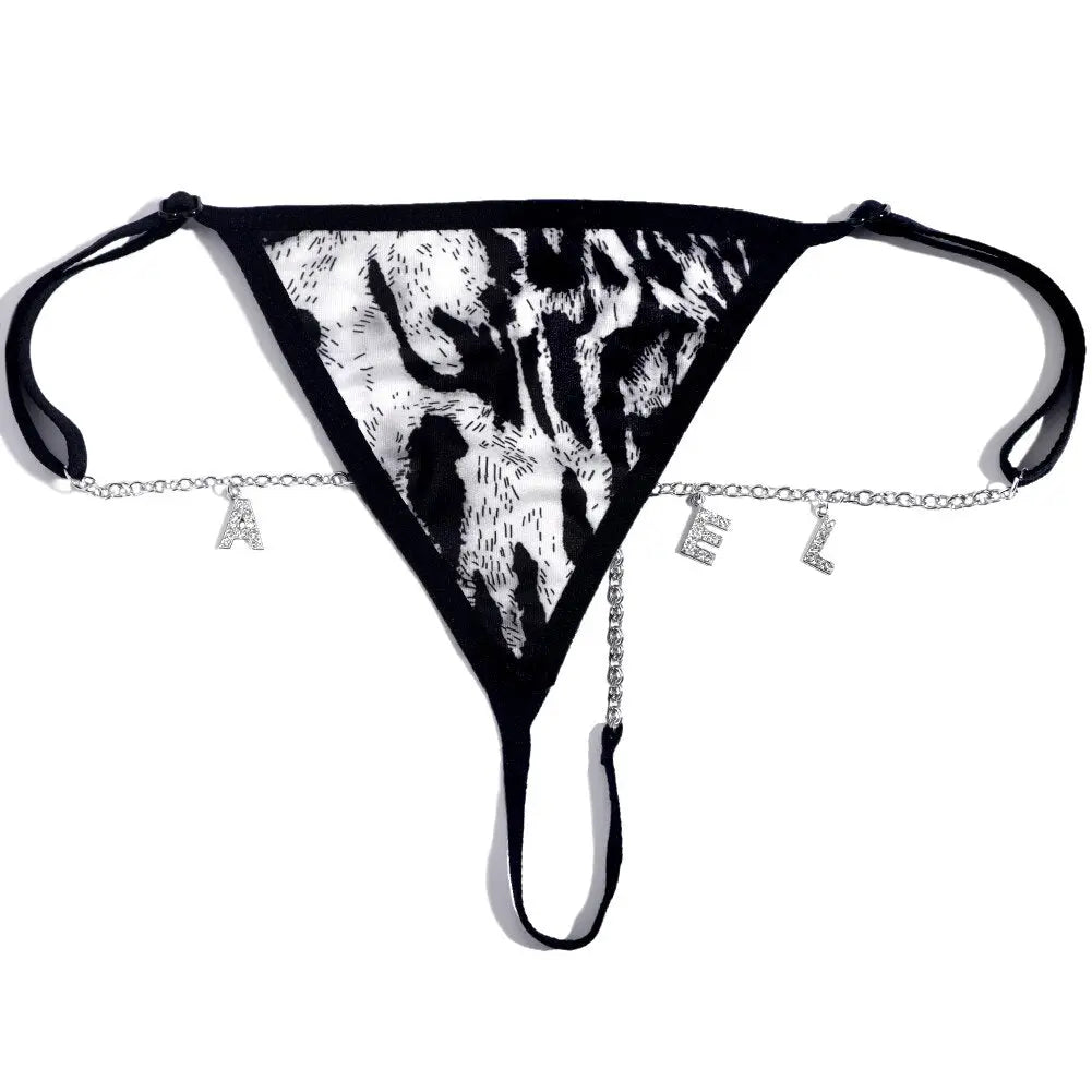 Naughty Whispers Lace Thong