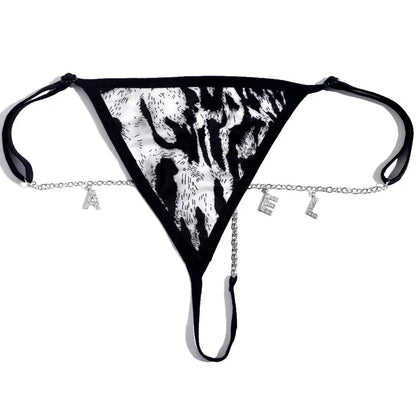 Naughty Whispers Lace Thong