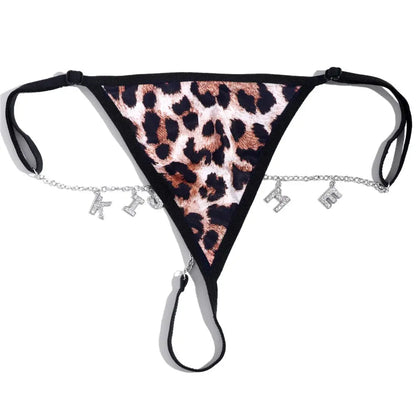 Naughty Whispers Lace Thong