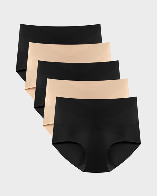 Seamless High-Waist Shaping Panty (20 Pack)