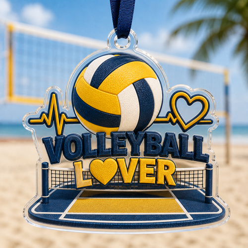 Volleyball Lover Ball Mica Ornament NCU0HA064