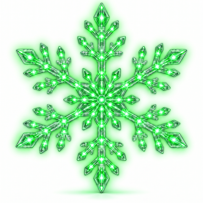 LightFlake™ LED Snowflake Wall Set