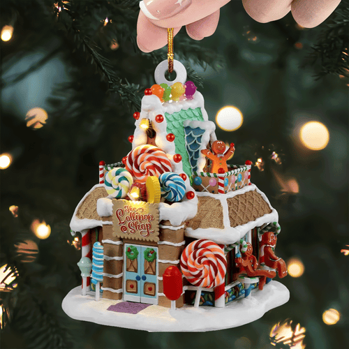 The Lollipop Shop Mica Ornament  NCU0TL021