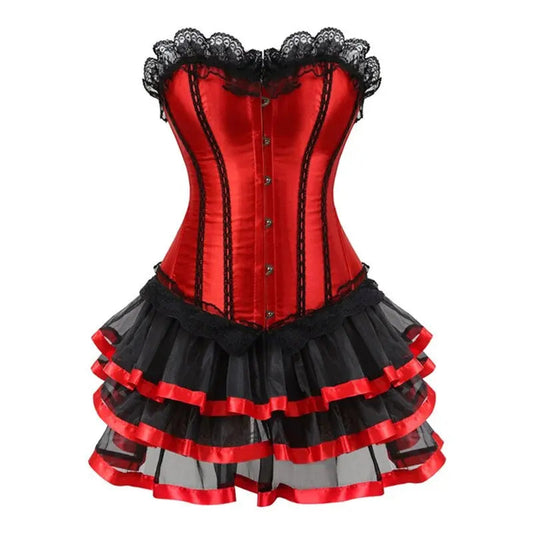 Scarlet Thong Corset Dress