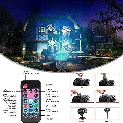 LED Christmas Projector Lights